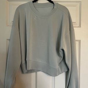 Softstreme Perfectly Oversized Cropped Crew Lululemon